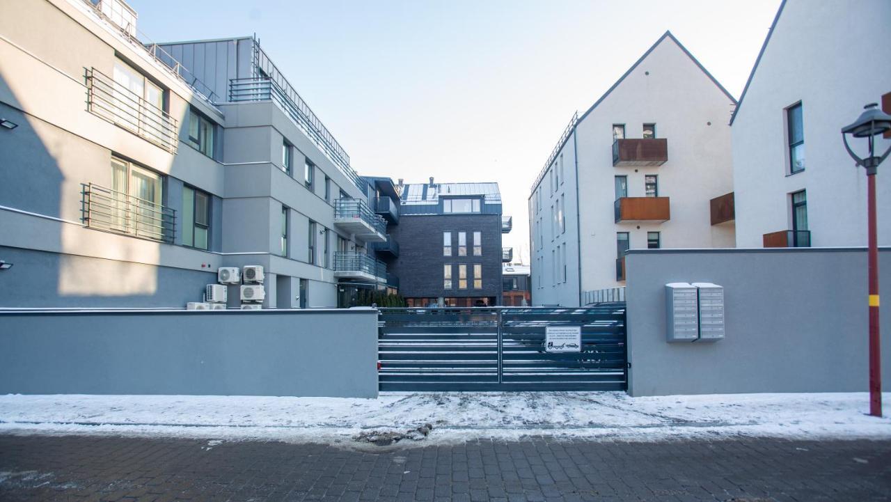 Luxurious Blue&Yellow Apartment In Kaunas Center Zewnętrze zdjęcie